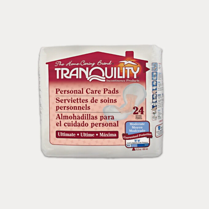 Product image for Tranquility® Personal Care Pads 10.5” X 5.5”